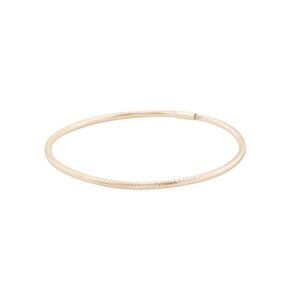 GOLDEN CLEF Gold Made In Italy 14kt Gold Mesh Stretch Bangle Bracelet